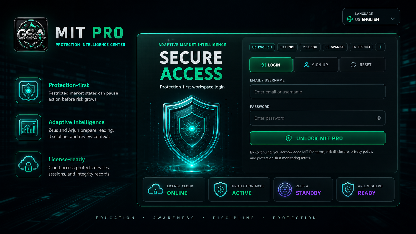 MIT Pro secure access login